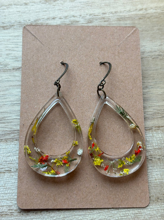 Mixed Floral Earrings