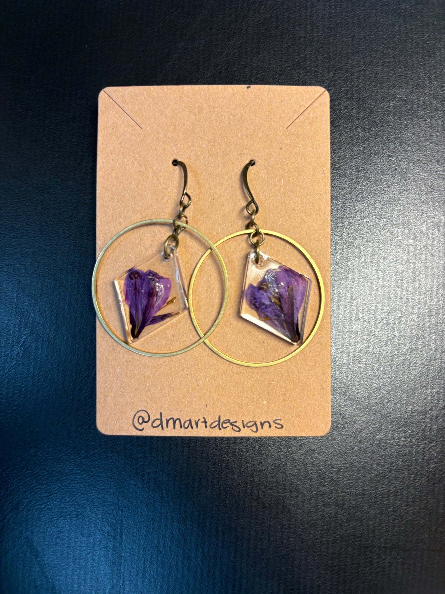 Fireweed Geometric Earrings