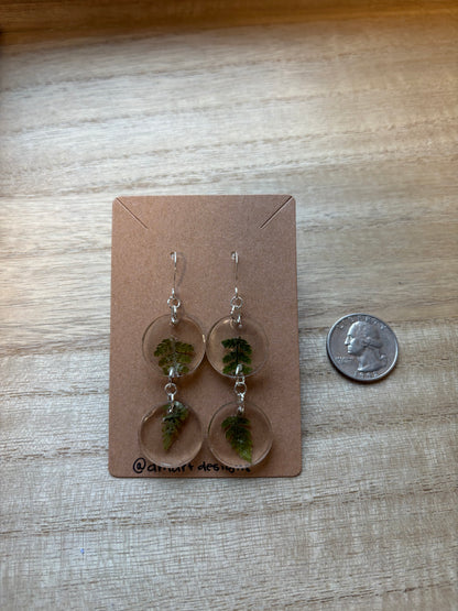 Separated Fern Earrings