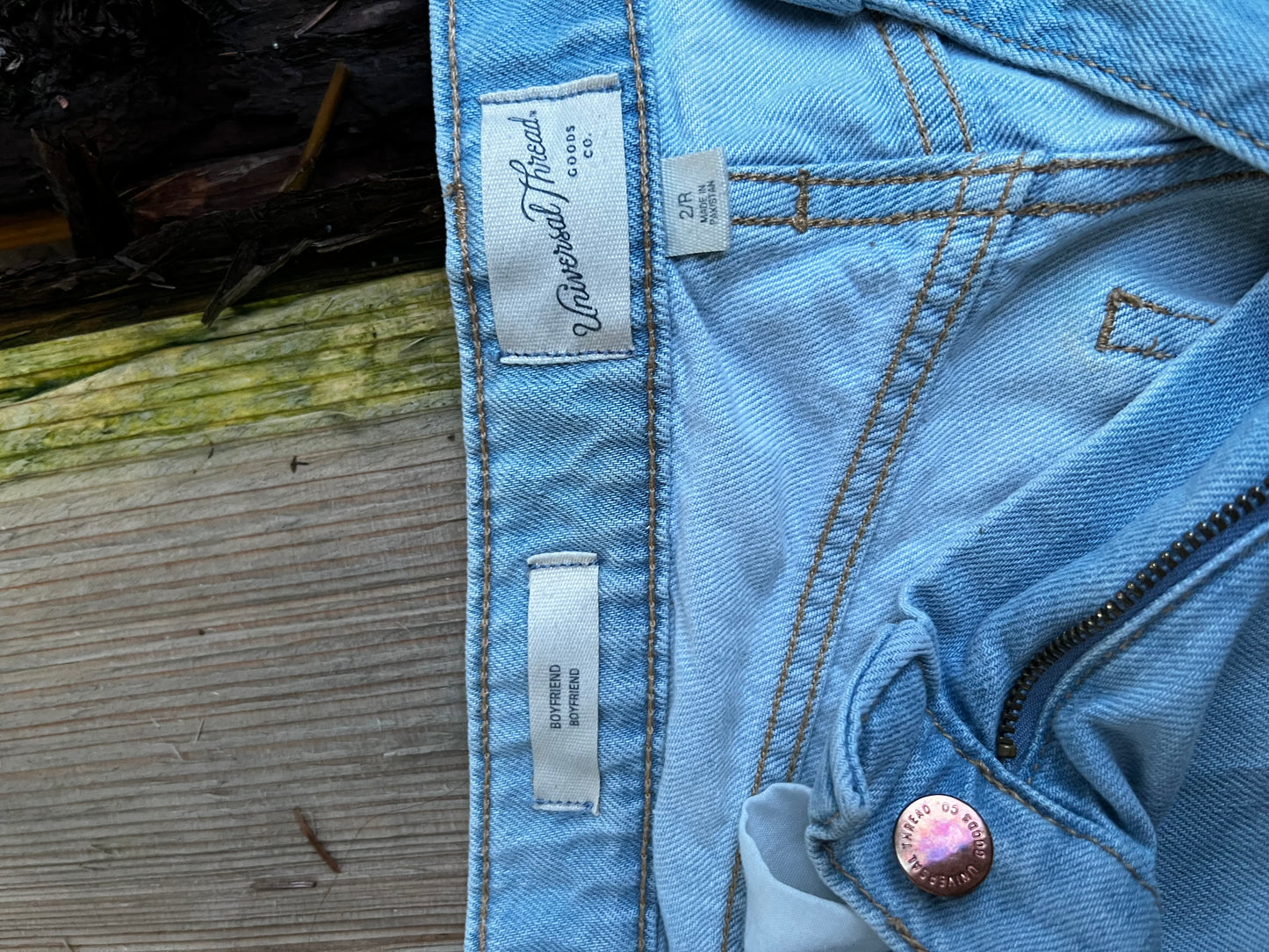 Cyanotyped Back Pockets