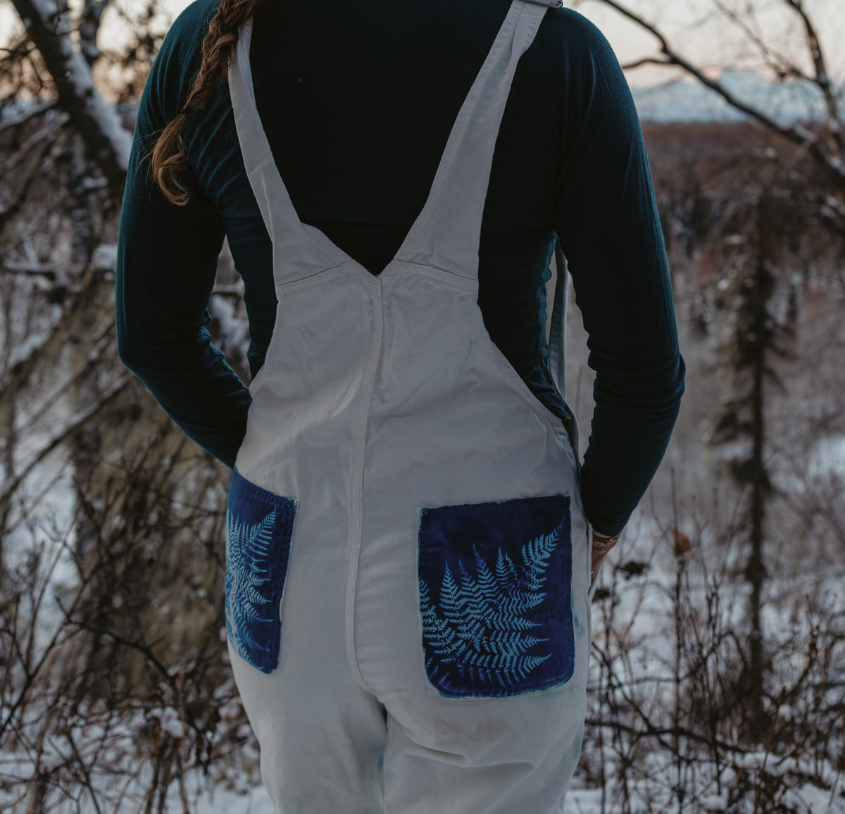 Carhartt white overalls