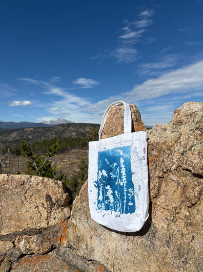 Cyanotype Splatter Bag