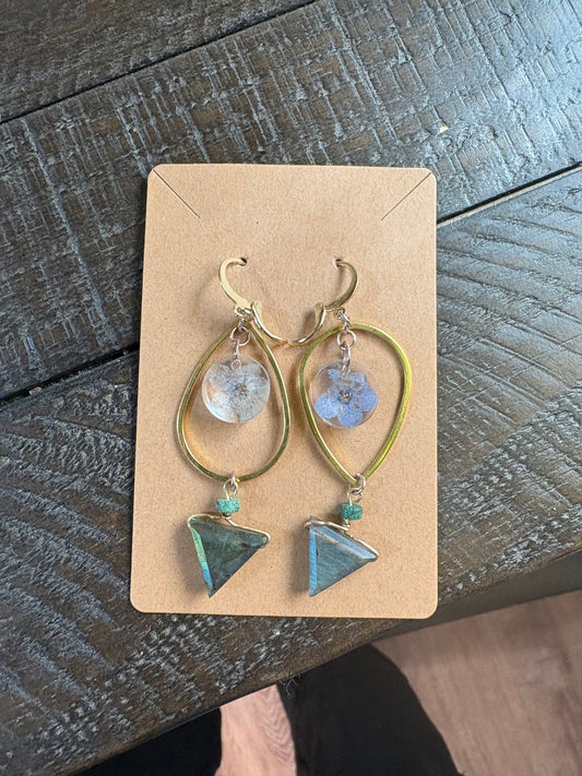 Forget Me Not/ Labradorite